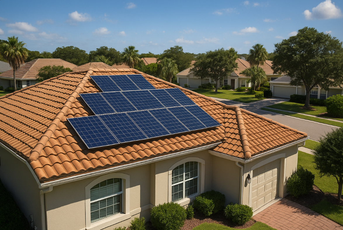 selling a solar home in Florida
